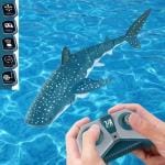 MT HUB RC Shark for Kids, 2.4Ghz Remote Control Toy Boat Electric Fish Toy