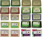 Khadi Herbal Natural Handmade Soaps For Double Nourishment, 125 Gm Each (Pack Of 20)