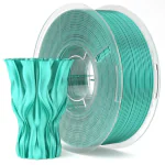 Protomont TECHNOLOGIES ELEGOO Silk PLA Filaments (Silk Mint Green): High-Quality, Glossy 3D Printing Material with Precise Dimensional Accuracy and Low Shrinkage