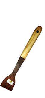 Arman Spoons Teak Wood Roti Spatula For Pan (Pack Of 1)