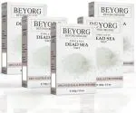 BEYORG Natural Premium Quality Dead Sea Powder for Anti - Acne and Pimples, Anti - Ageing, Anti - Marks and Spots Removal - 100 g (pack of 5)