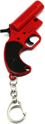 Blue Aura Aerostark Red Metal Exclusive Pubg Flare Gun Latest Keychain
