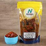 Neelam Foodland Lucknow Red Stuff Chilli Pickle, 250G