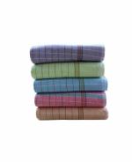 ASH Traders Sircilla Khadi Cotton Handloom Bath Towels Size 36/72Inch(90/180cm) 3/6feet Heavy Quality Pack of 5