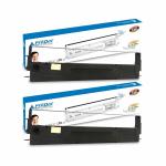 ProDot Dot Matrix Ribbon Cartridge Compatible with Citizen HQP 40, HQP 50, Tribute 124, 7753 Epson Action Printer 3000, 5000+, ERC 19, LQ 200, 850+ LQ 300+, 580, L 1000 (Pack of 2)