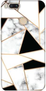 SIYAPA Mi A1 Black and White Plastic Dust and Scratch Proof Mobile Back Cover (SiyapaA1-Design261)