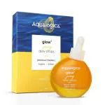 Aqualogica Glow+ Juicy Dew Drops for Instant Luminous Glow | Glossy Dewy Finish | With Vitamin C & Papaya | 30 ml