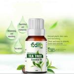 Edith Naturals Tea Tree Essential Oil, Reduces Acne &Amp; Dark Spots, Treats Dandruff (15 Ml)