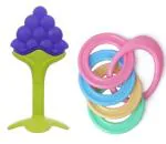 Manan Shopee Kids Multicolor Silicone Teethers