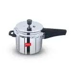 Impex 5 Litres Stainless Steel Pressure Cookers Induction Base, SS Pressure Cookers with High Grade Stainless Steel, Food Grade Interior, Healthy Cooking, 5 Years Warranty (5 Litres - SS Cooker)