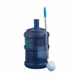 MK Enterprises Brush for 20l Plastic Bottles, Plastic Water Dispensers, and Water Cans | 20L Can Cleaning Brush, 360 Rotating Long Handle Cleaner Brush