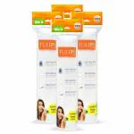 Tulips 100 Cotton Pad in a Ziplock Bag (Pack of 3)