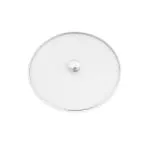 Prabha Food Grade Quality Stainless Steel Vessel Net Cover, Food Cover, Milk Cover, Milk Jali, Fruit Cover, Net Cover Lid, Vessel Net Cover Lid, Size 20 cm