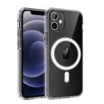 LIRAMARK Magnetic MagSafe Compatible Protective Clear Case for Apple iPhone 11 (Transparent)