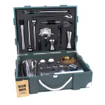 Bar Chest | Bar Box 36-Piece Bartender Kit Bar Tool Set (Green-Steel)