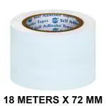 VCR White Duct Tape - 18 Meters in Length 72mm / 3