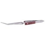 Gilhot 6.5 inch Bent Solder Tweezers (Pack of 2)
