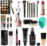 Toroka Women Makeup Kit Combo (Concealer, Brush, Lose Powder, Primer, Foundation)