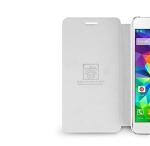 Armor Blue Leather Flip Cover Case For Samsung Galaxy Alpha 4G Lte