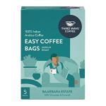 Third Wave Coffee | Arabica Coffee | Easy Coffee Bags | Baarbara Estate | Medium Roast - 5 Coffee Bags