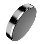 Carfrill Black Aluminium, Metal Mini Magnetic Car Dashboard Mount Mobile Phone Holder With Body (Pack Of 1)