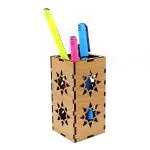 Tulay Pen And Pencil Stand For Office Table I Office Stationery Item Holder 6 x 6 x 12 CM