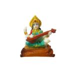 Generic Golden Metal Maa Saraswati Statue
