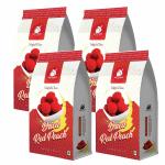 NOTTY NUTS Natural Dried Peach (Pack of 4, 1kg)-250g each