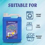 Herboreal Eco-Friendly Liquid Detergent for Fabric Care For Top-Load And Front Load 5L
