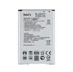 NAFS Logic. Fuzzy Compatible Battery For Lg K10 2017 K425 K428 K430H K20 Plus Tp260 Bl-46G1F 2800 Mah