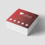 Velvon Premium Extra Soft 1ply 30* 30cm Tissue Paper Napkins 100 pulls - (Pack of 4)