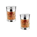 JVL Stainless Steel Container 750ml (Pack of 2)