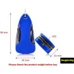 StealODeal Blue Silver 6 In 1 Multitool Key Chain