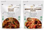 Mr. Yumpty Millet and Sprouted Masoor Pasta, Pack of 2, 200g Each