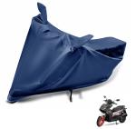 Auto Hub Waterproof Bike Cover Compatible with Yamaha Aerox -(Fabric:-Polyester, Color:-Navy )