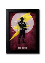 Blue Nexus The Flash Wall Poster with Wall Frame Room Art Painting Collection A4 size 10x13