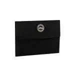 VIAGGI Unisex Travel Wallet - Black.