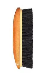 Sheppits Premium Wooden Shoe Polish Brush (Black)