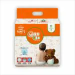 CooCoo Premium Small (S) Size - 84 diapers| Pack of 1 | (4-8 kgs)Extra Dry Baby Pullup Diaper Pant Super Absorbent Corner