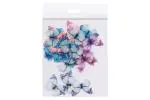 Honey Sweets Edible 30 Pcs Butterfly Cake Topper Decorations Vegetarian - 100 g