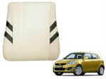 Kozdiko Beige and Black Back Rest For Maruti Suzuki Swift