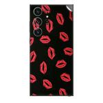 GADGETSWRAP Printed Vinyl Skin Sticker for Samsung Galaxy S23 Ultra - Lipstick