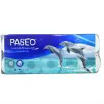 Paseo Dolphin Luxuriously Extra Soft 4 Ply Toilet Paper 10 Toilet Rolls x 200 Toilet Tissue Sheets Sheet Size 9.9 x 11.4 cm