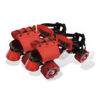 Jaspo Red Racer Adjustable Rubber Wheel Skates For Senior
