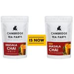 Cambridge Tea Party 8 Spices Gold Masala Chai Patti Tea Powder CTC, 1kg