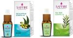 SAFFIRE Tea Tree and Eucalyptus Essential Oil (Pack of 2) (20 ml)