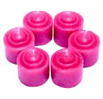 ZURU BUNCH Scented Wax Round Pillar Candles Decoration for Party, Birthday, Dinner Table, Living Room, Set of 6 Candle for home Decoration (Rose)