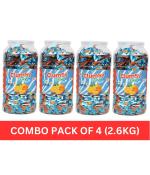 Clumsy Candy - Combo Pack of 4 Jars (1x4) - Orange flavor, 170 candy units per jar