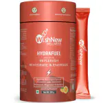 WishNew Wellness HYDRAFUEL | Instant Energy and Hydration Drink Mix | Orange Flavor | 20 Servings