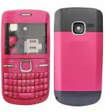 Imbi Pink Full Panel For Nokia C3 Nokia C3